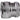 NITO 1/2" Koblingshus med 1/2" indvendig RG - 1