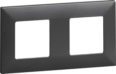 LK FUGA® CE60 designramme 2 x 1 modul koksgrå - 1