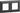 LK FUGA® CE60 designramme 2 x 1 modul koksgrå - 1
