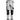 Snickers stretch arbejdsbukser i slim fit m. hylsterlommer 6241 hvid/sort str. 56 - 1