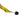 Gummihandske Basic - gul str 9/L - 8