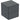 Geberit ONE sideskab to skuffer 450 x 470 x 492 mm sort - 1