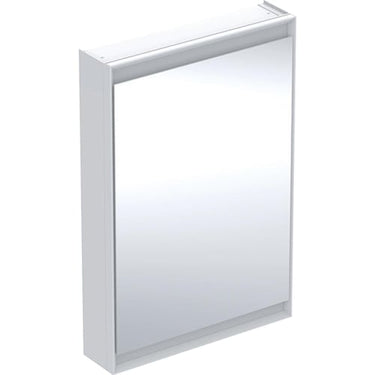 Geberit ONE spejlskab med ComfortLight 1 låge væg 90 x 60 cm hvid/alu - 1