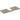 Geberit ONE bordplade t/håndvask udskæring midt 120 x 3 x 47 cm nød - 1