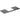 Geberit ONE bordplade t/håndvask udskæring midt 120 x 2 x 47 cm sort - 1