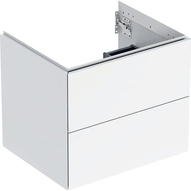 Geberit ONE underskab t/håndvask to skuffer 600 x 504 x 470 hvid blank - 1
