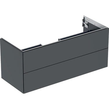 Geberit ONE underskab t/håndvask to skuffer 1200 x 504 x 470 sort mat - 1