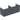 Geberit ONE underskab t/håndvask fire skuffer 1350 x 504 x 470 sort mat - 1