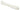 Flisesnor 3 mm 10 meter hvid pp - 3