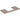 Geberit ONE bordplade t/håndvask udskæring midt 105 x 3 x 47 cm nød - 1