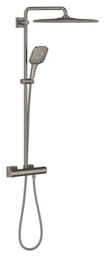GROHE Rainshower 310 Cube brusesystem med termostat 9,5l bør Hard Graphite - 1