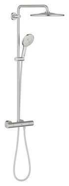 GROHE Rainshower 310 brusesystem med termostat 9,5l Supersteel - 1