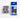 Brother TZe tape 12mmx8m hvid/sort - 1