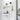hansgrohe WallStoris sampak håndbruser 105 3jet Activation EcoSmart termostat skinne 70 cm og tilbehørssæt mat hvid - 2