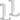 hansgrohe WallStoris smal krog mat hvid - 1
