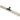 Gulvskraber af naturgummi 45cm bred med gevind - 1
