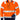 Sweatshirt EN471 Orange/marine 2XL - 1