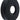 Vægroset 3/4" x Ø80 mm højde 30 mm sort - 1