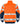 Fristads Hi-Vis sweat jakke kl.3 7426 orange/marine str 3XL - 2