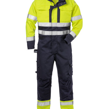 Fl. HiVis Kedeldragt 125949 Gul/Mar 2XL - 1