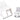 Dataudtag Clicfit 30Gr. for 2x keystone hvid - 1