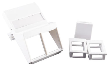 Dataudtag Fugafit 30Gr. for 2x keystone hvid 1,5m - 1