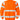 HI VIS Sweatshirt KL3 7446 SHV orange XS - 2