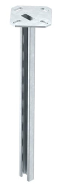 LOFTPENDEL C21 K 80 FT VARMGALVANISERET HDG 41X21X800 MED PÅSVEJSET TOPPLADE - 1