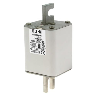 Sikrings link high speed 630 A AC 1250 V size 2 61 x 75 x 138 mm aR DIN IEC type T indicator - 1