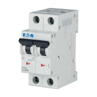 Automatsikring (MCB) B-karakteristik 2A 2-Pol 15kA 2-moduler UL1077 - 1