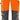 Green håndværkerbukser kl.2 2641 Hi-Vis GPL orange/grå str C70 - 1