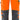 Green bukser kl.2 2651 Hi-Vis GPLU orange/grå str D120 - 1