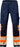 Stretch bukser kl.1 2705 Hi-Vis orange/marine str C60 - 1