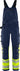 Green stretch overalls kl.1 Hi-Vis gul/marine str D88 - 1