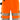Green stretchshorts kl.2 2648 Hi-Vis orange str C44 - 1