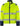 Green stretchjakke kl.3 4647 Hi-Vis gul/marine str 2XL - 1