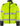 Green stretchjakke kl.3 4647 Hi-Vis gul/sort str S - 1