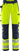 Green stretchbukser dame kl.2 Hi-Vis gul/marine str 46 - 1
