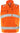 Green vest kl.2 5067 GPLU Hi-Vis orange str 2XL - 1