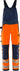 Green stretch overalls kl.2 Hi-Vis orange/marine str C58 - 1