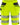 Green håndværker stretchshorts Hi-Vis gul/sort str C56 - 1