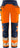 Green håndværker stretchbukser dame Hi-Vis orange/marine str 36 - 1