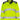 Green jakke kl.3 dame 4067 Hi-Vis GPLU gul/sort str XL - 1