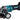 Makita 40V Vinkelsliber 125mm GA050GZ solo - 1