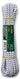 Elastiksnor 6 mm 10 m hvid/blå - 2