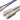 Patchkabel 50/125 OM4 25m Duplex SC/PC-SC/PC 2mm Lilla - 1