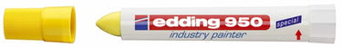 Marker Edding 950 permanent gul 10mm - 1