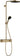 hansgrohe Pulsify S Showerpipe 260 1jet m/ShowerTablet Select 400 børstet bronze PVD - 1