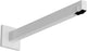 hansgrohe bruserbøjning E 39 cm 1/2" mat hvid - 1