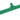 Gulvskraber monoblade 50cm grøn - 1